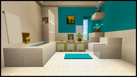 Cool Creative Minecraft Bathroom Design Ideas Tutorial Youtube