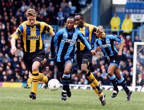 Peter Ndlovu in action for Coventry City - CoventryLive