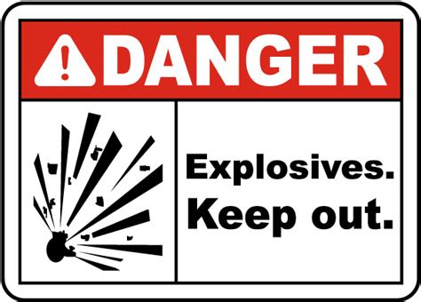 Danger Keep Out Sign Printable