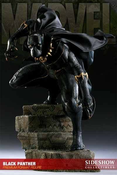 The Black Panther Figurine Sideshowtoy Collectibles