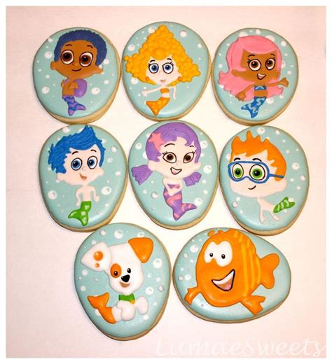 Bubble Guppies Sugar Cookies