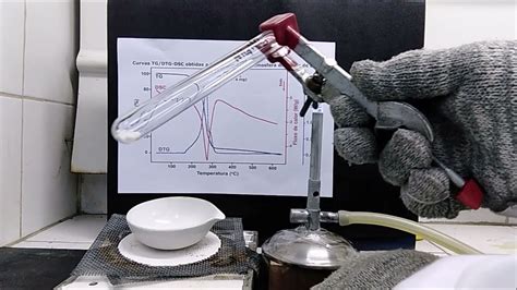 VÍDEO 28 EXPERIMENTOS DE DECOMPOSIÇÃO TÉRMICA DE AMOSTRA DE NITRATO DE