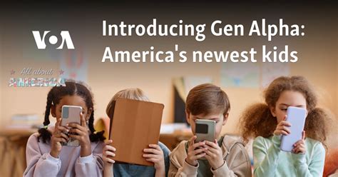 Introducing Gen Alpha Americas Newest Kids