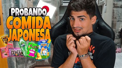 PROBANDO COMIDA JAPONESA LO PASO MAL YouTube