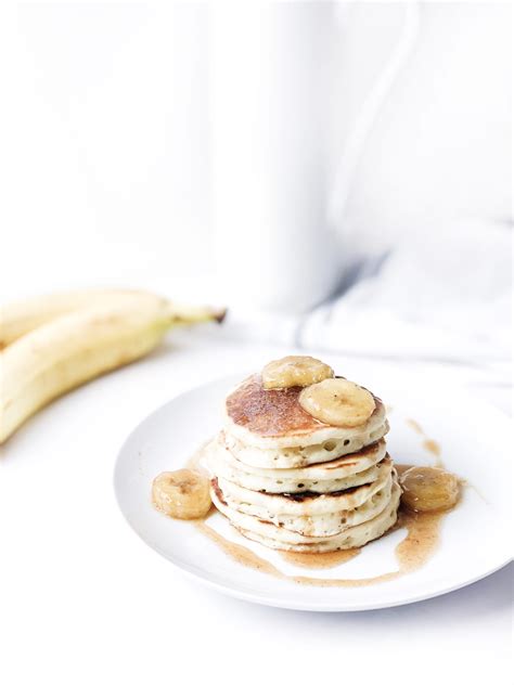 Bananas Foster Pancakes - Dwell & Dine