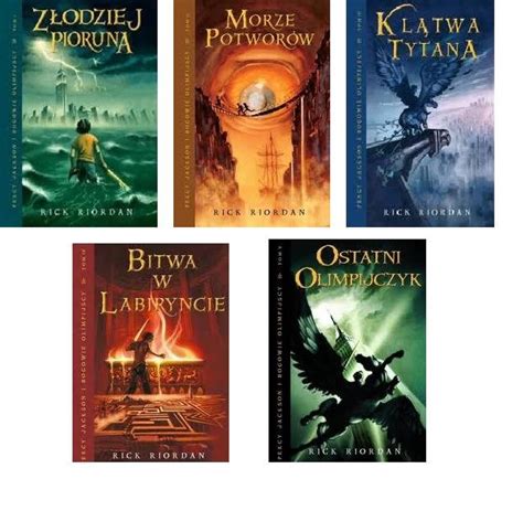 Z Książką I Filmem Przez świat Rick Riordan Seria Percy Jackson I