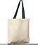 Liberty Bags Gusseted 10 Ounce Natural Tote Bag With Colored Handle EBay