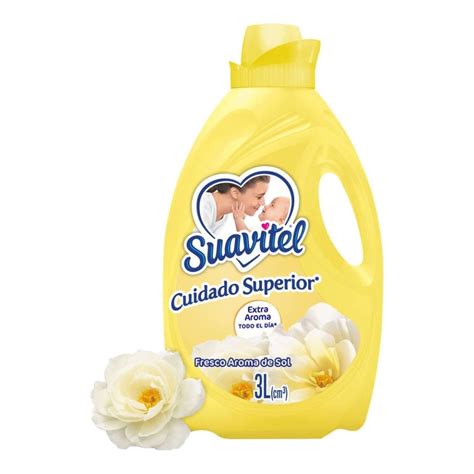 Suavizante Acondicionador De Telas Suavitel Cuidado Superior Fresco