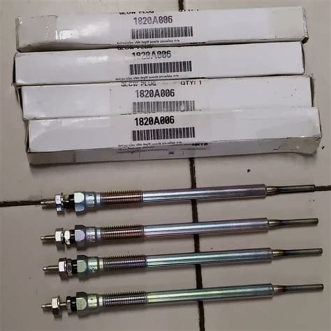 Jual BUSI PEMANAS GLOW PLUG PAJERO SPORT TRITON 2 5 ORIGINAL ASLI