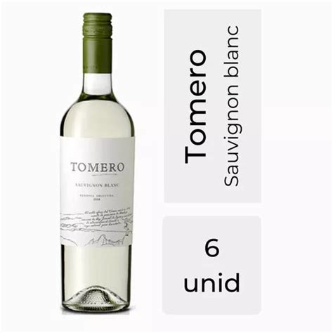 Vino Blanco Tomero Sauvignon Blanc Caja X6 750ml Mp Drinks Envío gratis