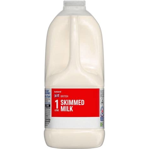 Iceland British Skimmed Milk Compare Prices Where To Buy Trolley