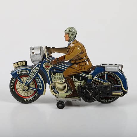 Leksaksmotorcykel Union Cord A Arnold Tyskland Tal