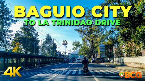 First Time Drive From Baguio City To La Trinidad 4k Drive From