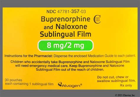 What Is Buprenorphine Naloxone Goodrx