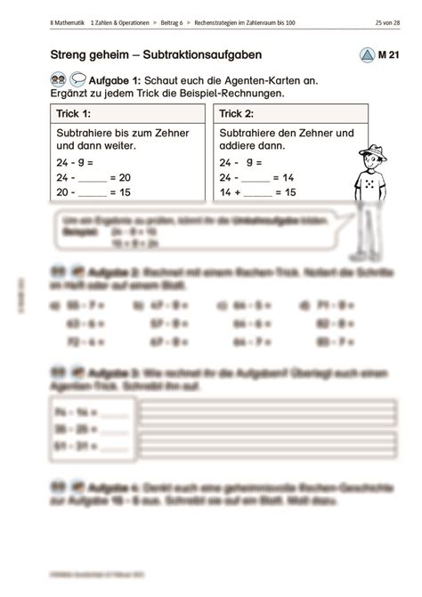 Rechenstrategien Im Zahlenraum Bis Raabits Online