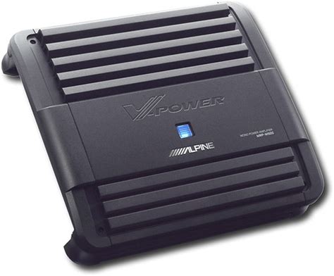 Best Buy Alpine 500W Class D Mono MOSFET Amplifier With Adjustable