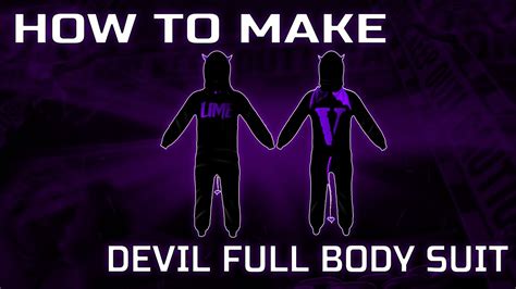 How To Make Full Body Devilsuit Fivem Youtube