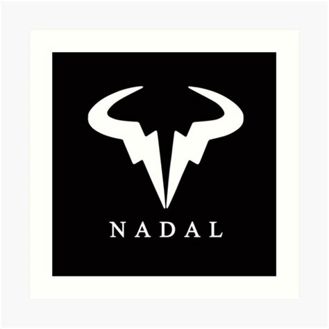 "Rafa Nadal logo" Art Print for Sale by DreamPrintArt | Redbubble