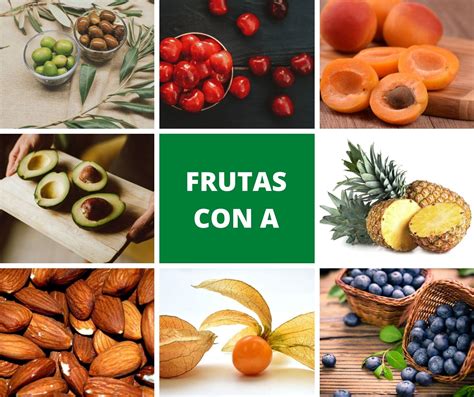 Frutas O Verduras Con La Letra A Listado Completo En Off