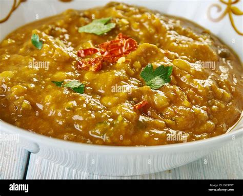 Alicha Birsen Ethiopian Red Split Lentil Stew Stock Photo Alamy