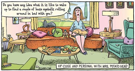 Spud Spouses — Bizarro Naked Cartoonist