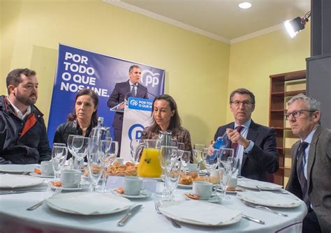 Feijóo pide unir el voto en el PP para que se recuperen los