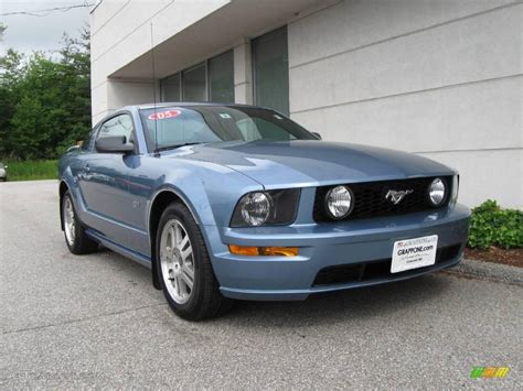 2005 Windveil Blue Metallic Ford Mustang Gt Deluxe Coupe 12048785 Car Color