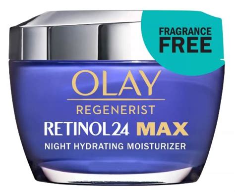 Olay Regenerist Retinol 24 Max Night Hydrating Moisturizer 1source