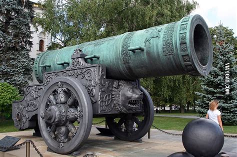 This Cannon Is The Largest Bombard By Caliber In The World And Is 195