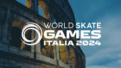 Worldskate Skateboarding Roller Sports World Skate Games Italia 2024