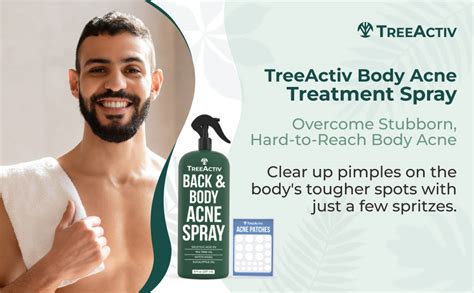 Amazon Treeactiv Body Acne Treatment Spray Fl Oz Salicylic