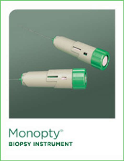 Bard Monopty Disposable Biopsy Instrument 20g X 20cm 10cs Medex Supply