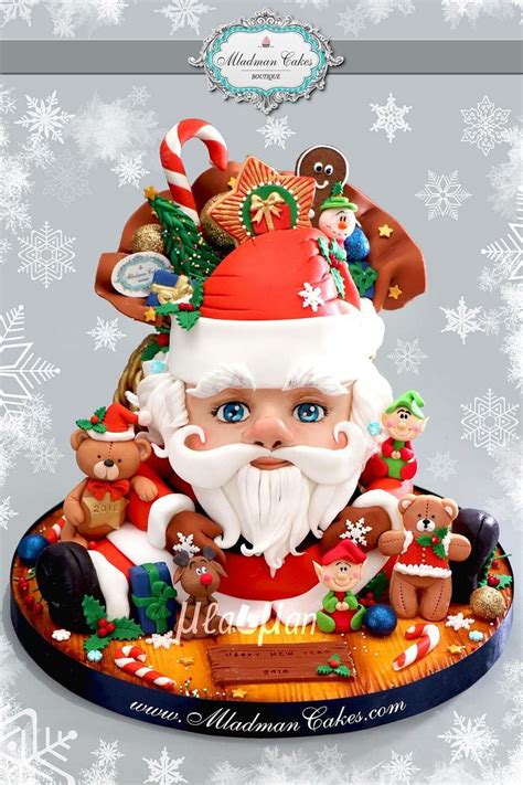 Santa Claus D Cake Decorated Cake By Mladman Cakesdecor