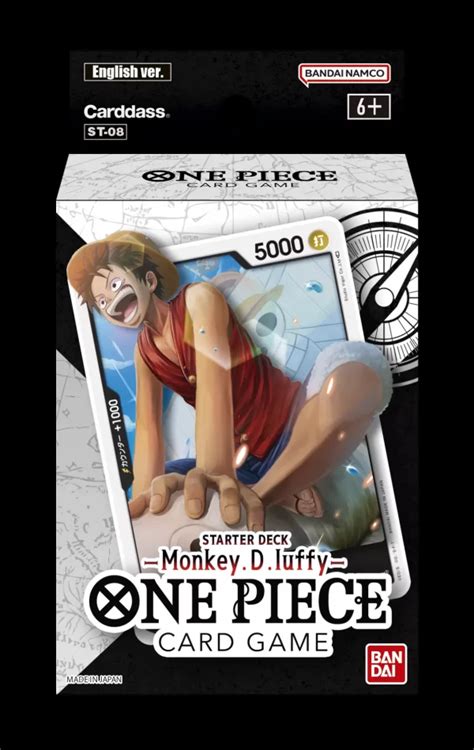 One Piece Card Game Monkey D Luffy ST 08 Starter Deck Big Boss