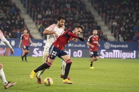 Osasuna Atesora Casi Una Treintena De Puntos Que Invitan A So Ar En