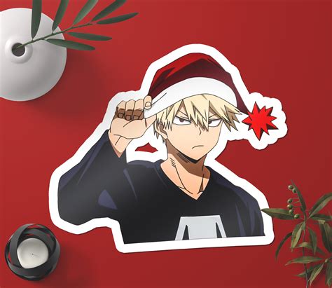 Katsuki Bakugo Sticker My Hero Academia Sticker Laptop Etsy