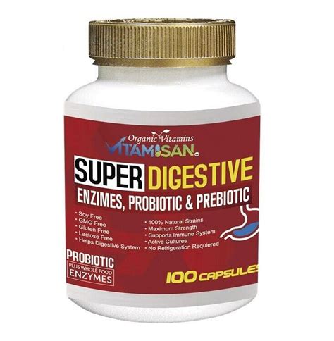 Probiotics 100 Billion CFU Potency Digestive Immune Health 100 Capsules ...