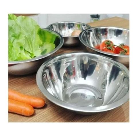 Tigela Bowl Saladeira Multiuso Gourmet Em A O Inox Altamente Dur Vel