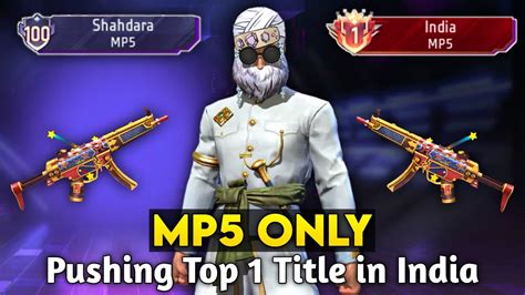 Pushing Top Title In India Solo Br Rank Weopon Glory Push Season