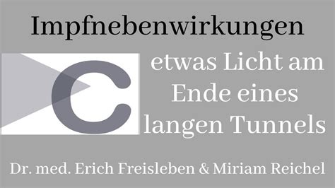 Impfnebenwirkungen Shorts Dr Med Erich Freisleben Licht Am Ende Des