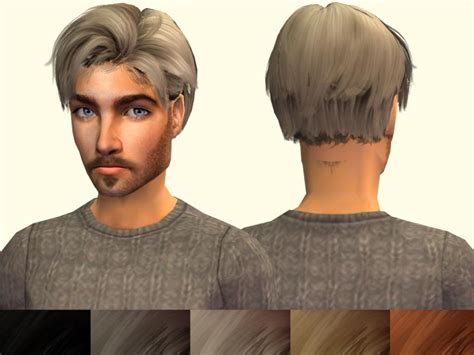 On1220 Retexture All The Hairs Sims 2 Hair Sims Mens Hairstyles