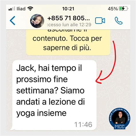 Nuova Tecnica Di Adescamento Via WhatsApp Marco Camisani Calzolari