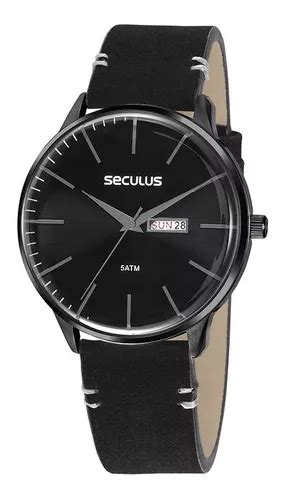 Reloj Negro Cl Sico Seculus Gpsvpc Para Hombre Mercadolibre