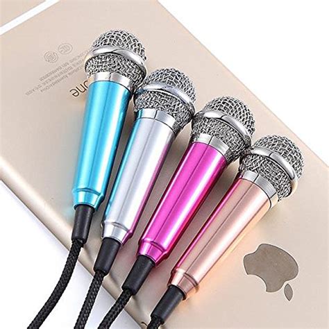 Smart phone Mini 3.5mm Pocket Size Microphone For PC Mobile Mini ...