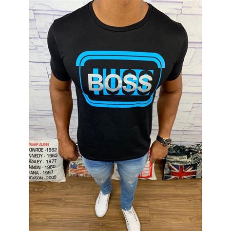 Camiseta Importada Hugo Boss Alto Padr O Shopee Brasil