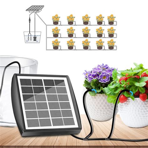 Solar Irrigation Upgraded Pump Automatic Plants Watering System