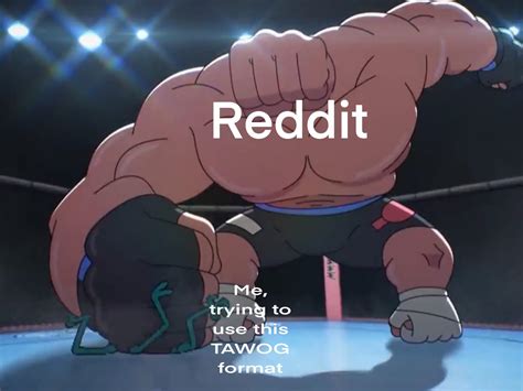 is this another TAWOG format? : r/memes