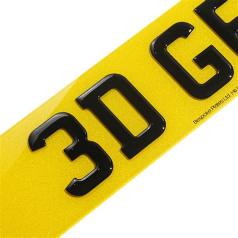 Uks 1 Beautiful Custom Number Plates Bespoke Plates