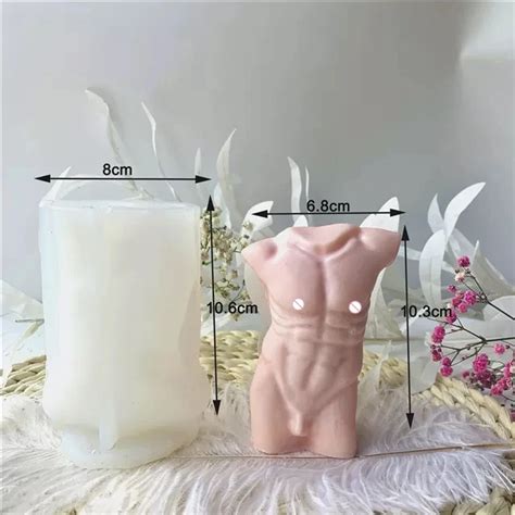 Diy D Molde Human Torso Mould Plaster Women Man Body Shape Silicone