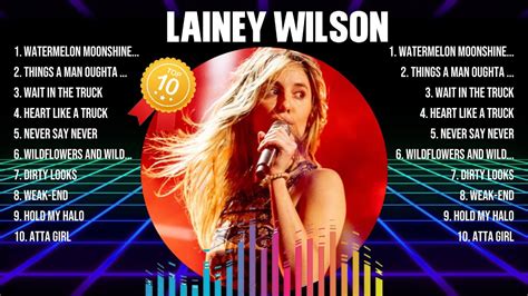 Lainey Wilson Greatest Hits 2024 Collection Top 10 Hits Playlist Of